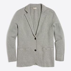 JCREW factory sweater blazer